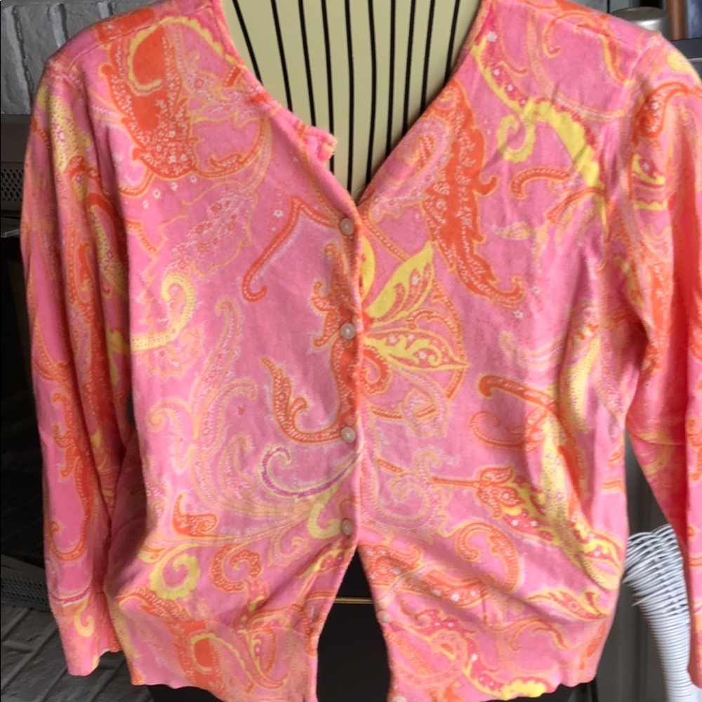 Paisley cardigan
